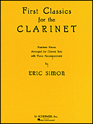FIRST CLASSICS FOR CLARINET cover